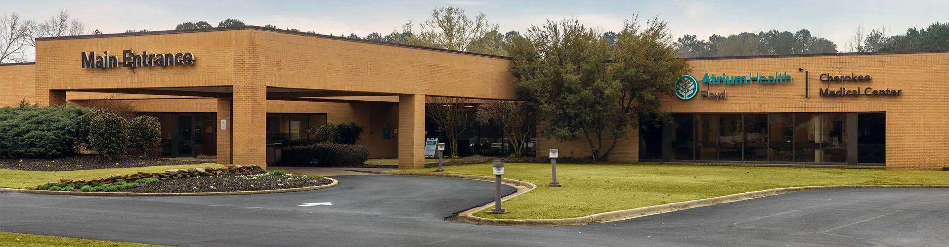 Medical center building.